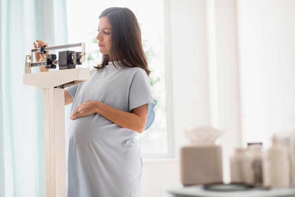 افزایش وزن در اوایل بارداری