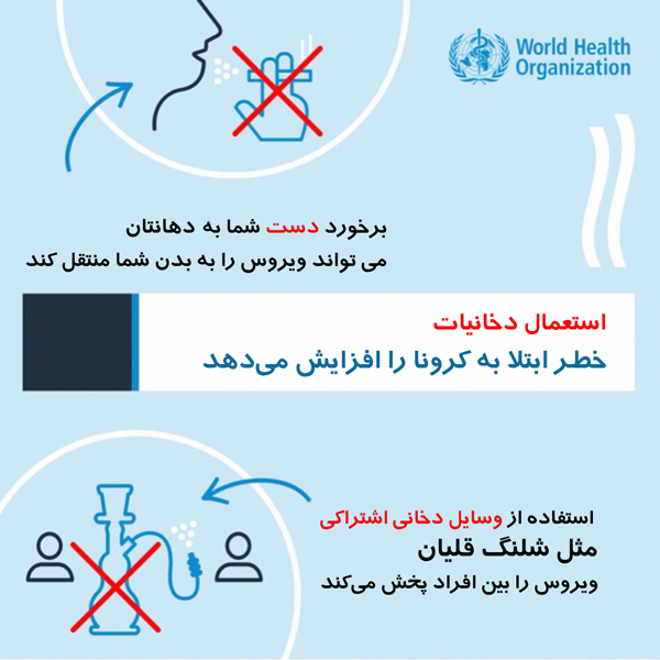 تاثیر دخانیات بر میزان ابتلا به کرونا