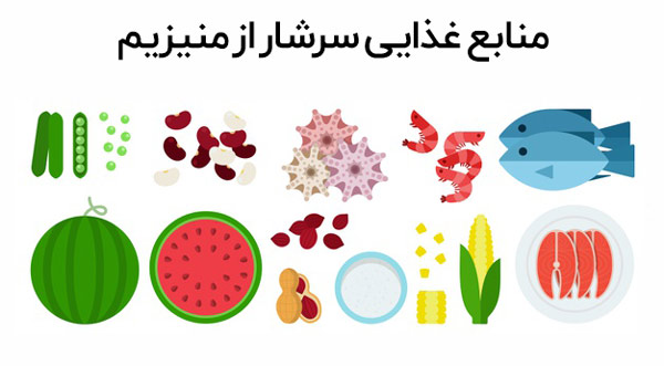 منابع غذایی منیزیم