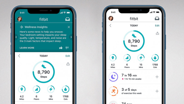 قدم شماربرنامه fitbit