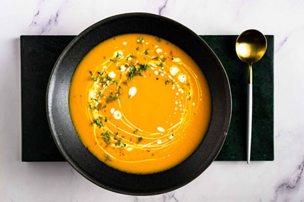 طرز تهیه سوپ هویج و زنجبیل