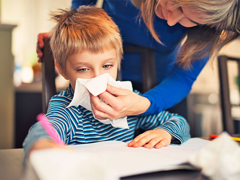 سرماخوردگی در کودکان چند روز طول می‌کشد